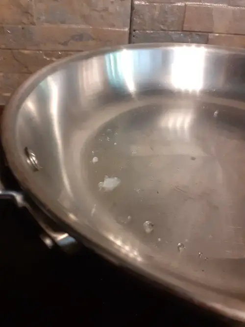 Prueba con una gota de agua